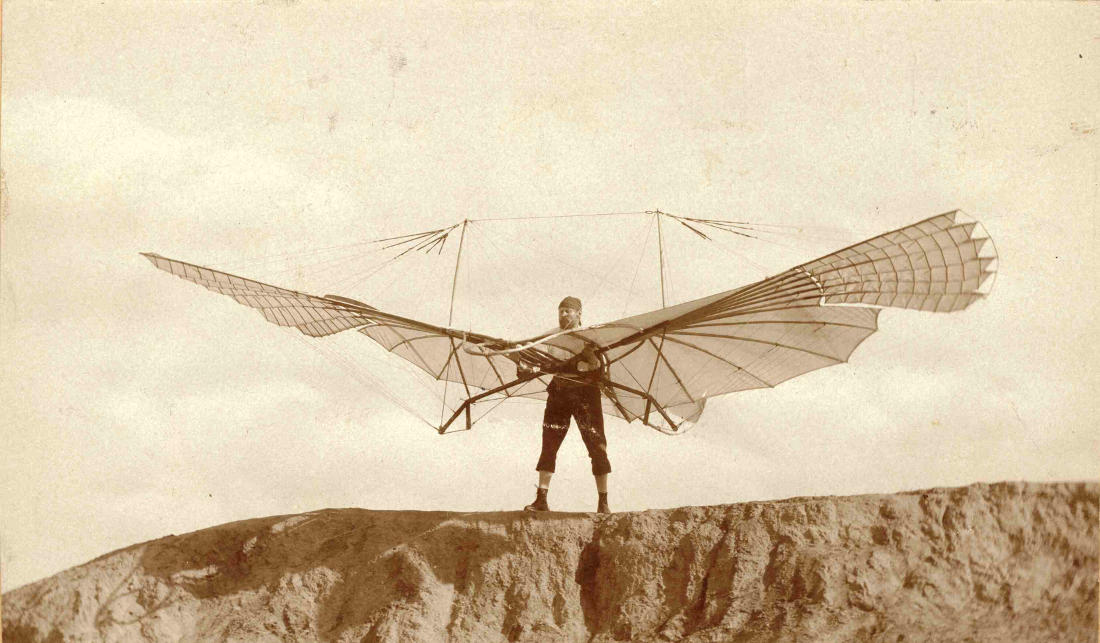Otto Lilienthal: &ldquo;FIRST IN FLIGHT&rdquo;