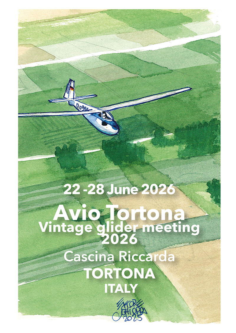 Avio Tortona Airfield, Vintage Glider Meeting 2026